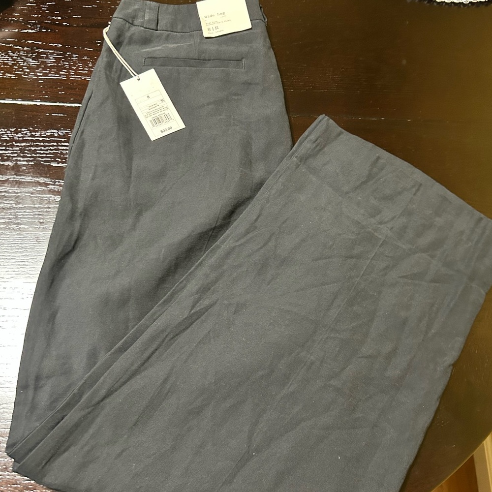 A NEW DAY wide leg brand pants, black color